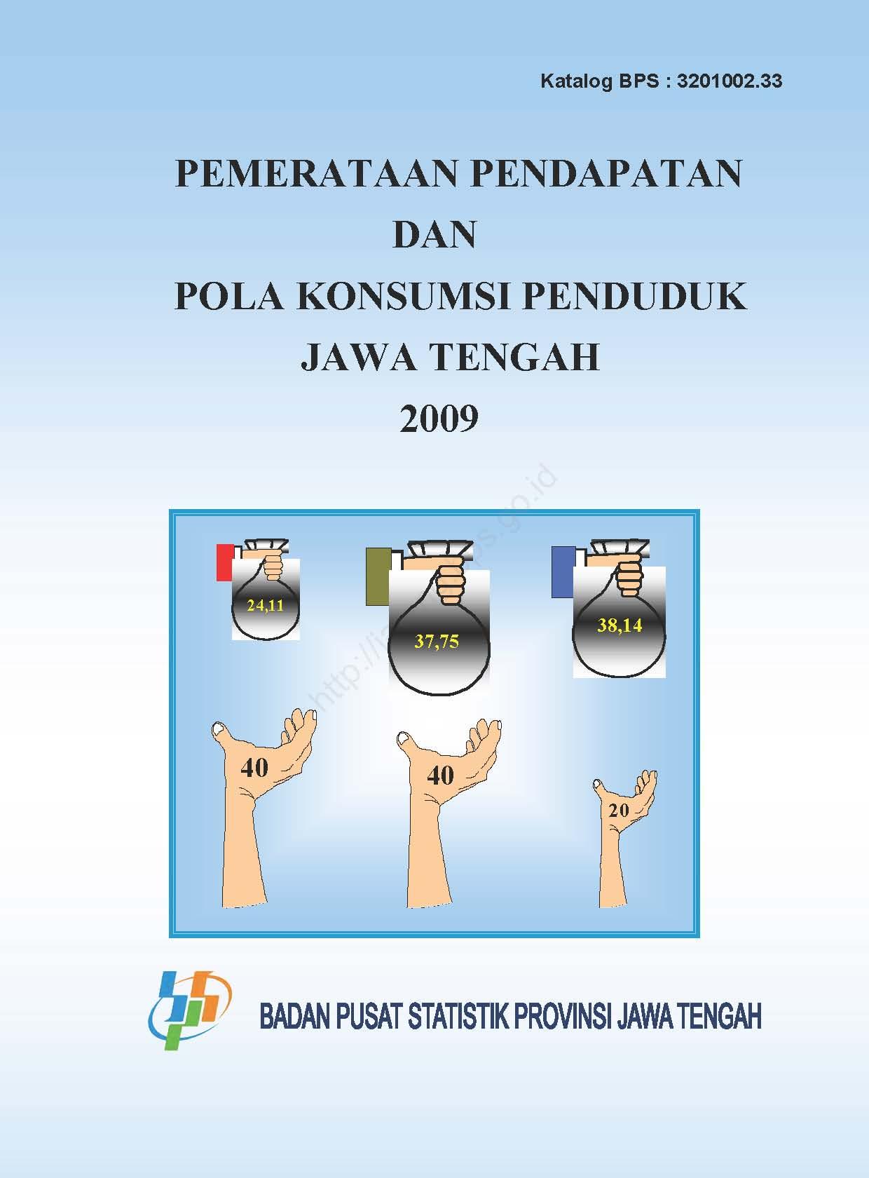 Equitable Income and Consumption of the population of Central Java in 2009