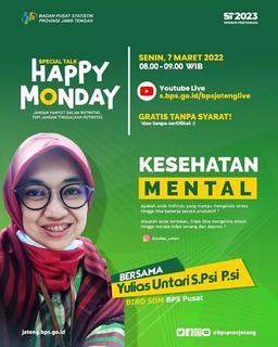 Special Talk Happy Monday : Kesehatan Mental