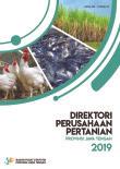 Agriculture Establishment Directory Of Jawa Tengah Province 2019