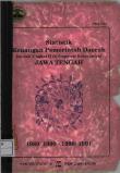 Statistik Keuangan Pemerintah Daerah Tingkat II (Kabupaten/Kotamadya) Jawa Tengah 1989/1990 - 1990-1991