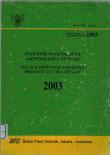 Statistik Potensi Desa Jawa Tengah 2003