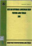 Data Dan Informasi Lingkungan Hidup Jawa Tengah 2008