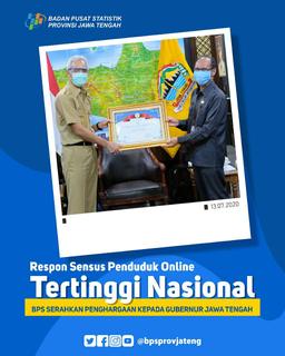 Respon Sensus Penduduk Online Tertinggi