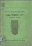 Statistik Alat-Alat Pertanian Jawa Tengah 1997