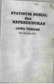 Statistik Sosial Dan Kependudukan Jawa Tengah Hasil Susenas 2001