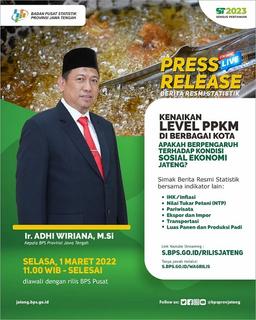 Rilis Indikator BPS Bulan Maret 2022 Provinsi Jawa Tengah  