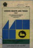 Large And Medium Manufacturing Industry Statistics Of Jawa Tengah 1991 Volume L