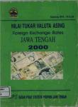 Nilai Tukar Valuta Asing Jawa Tengah 2000