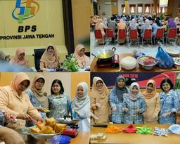 Kegiatan Rutin Dharma Wanita Persatuan (DWP) BPS Provinsi Jawa Tengah