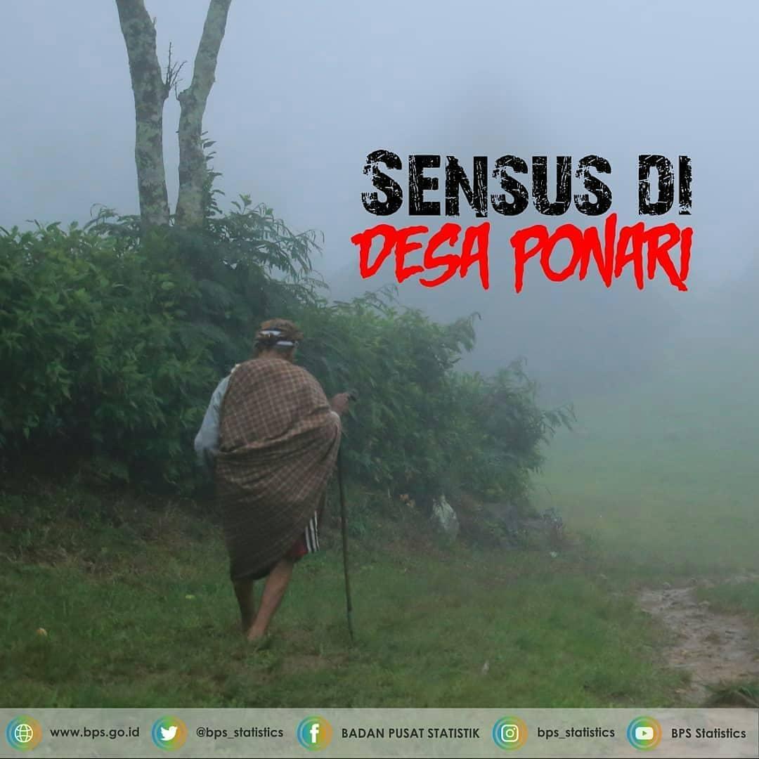 Sensus Penduduk di Desa Ponari