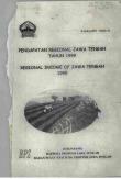 Pendapatan Regional Jawa Tengah 1999